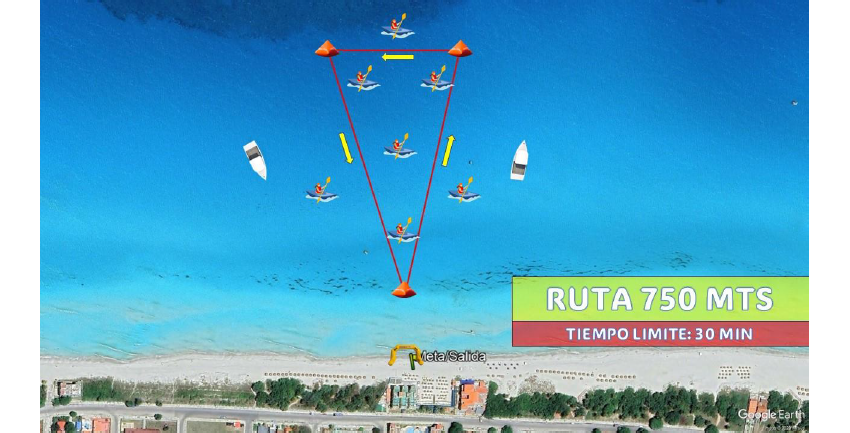 3RA TRAVESÍA INTERNACIONAL DE AGUAS ABIERTAS GRAN RETTO CUBA 2024 Ruta