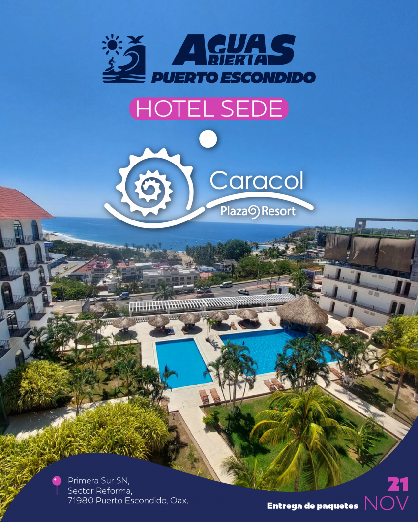 AGUAS ABIERTAS PUERTO ESCONDIDO 2025 Hotel Sede