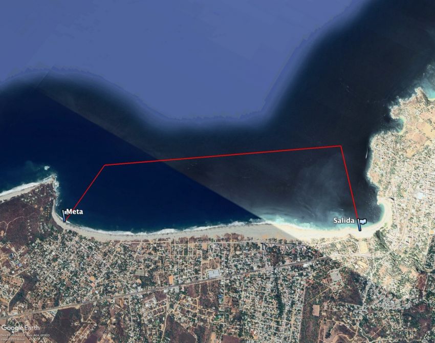 AGUAS ABIERTAS PUERTO ESCONDIDO 2025 Ruta
