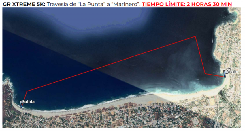 AGUAS ABIERTAS PUERTO ESCONDIDO 2026 Ruta