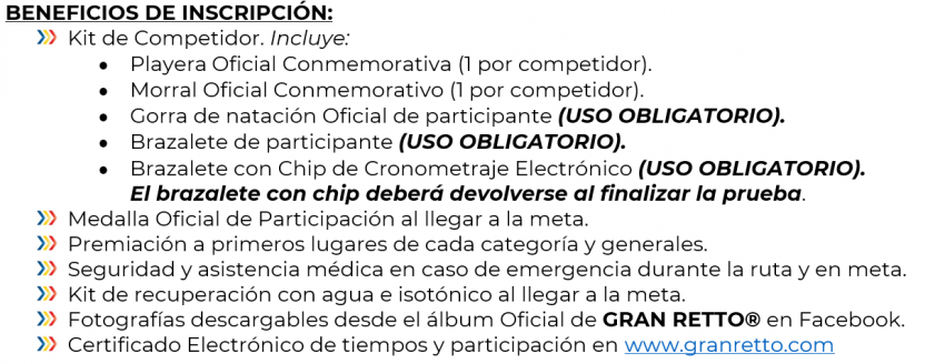 AGUAS ABIERTAS GRAN RETTO CATEMACO 2022 Entrega de paquetes