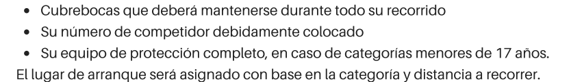 VÁMONOS DE ROLL 3 BOCA DEL RÍO 2022 Categorias