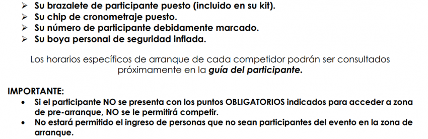 2A EDICIÓN AGUAS ABIERTAS GRAN RETTO CUBA Ruta