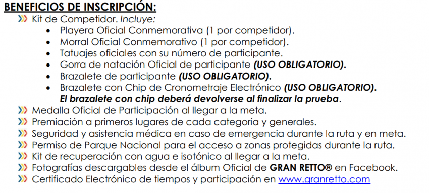 3A TRAVESÍA AGUAS ABIERTAS GRAN RETTO HUATULCO Costos e Inscripciones