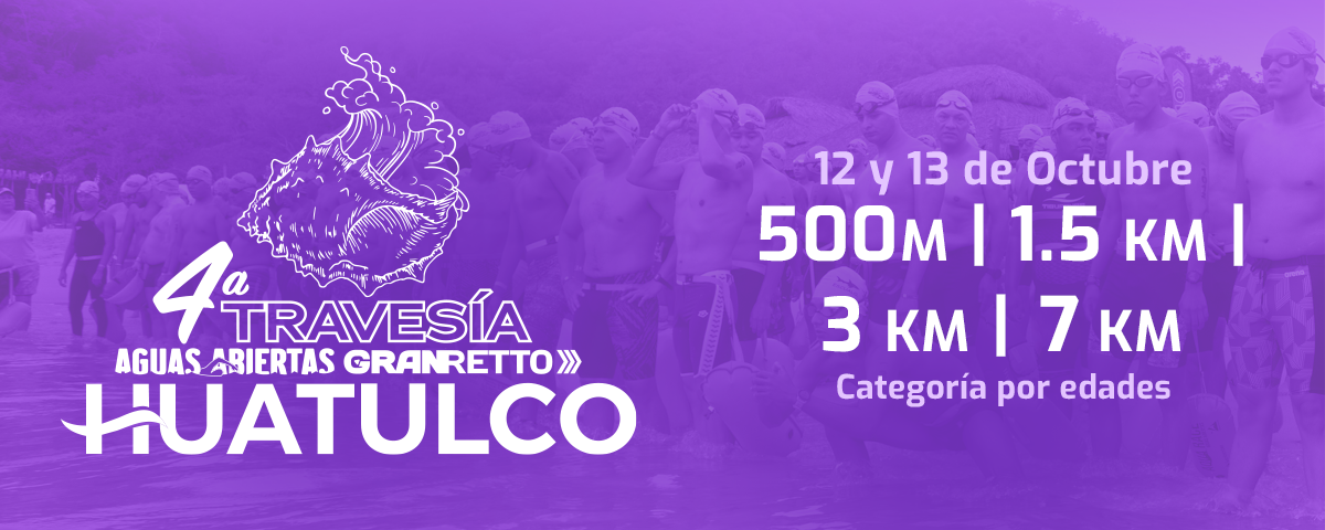 4ª TRAVESÍA AGUAS ABIERTAS GRAN RETTO HUATULCO