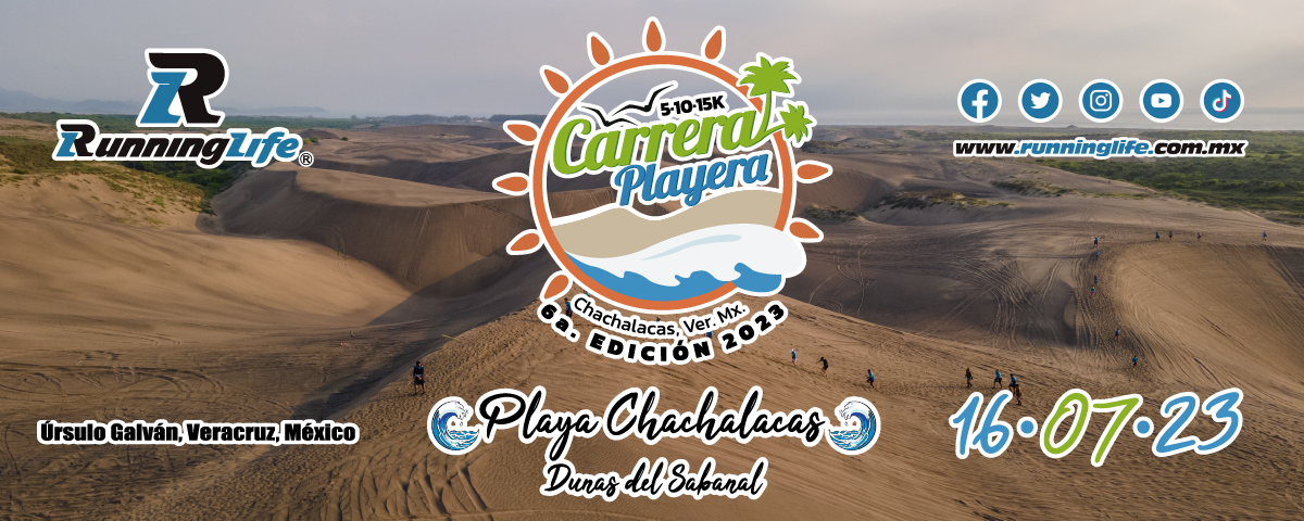 6ª. EDICIÓN CARRERA PLAYERA CHACHALACAS 2023